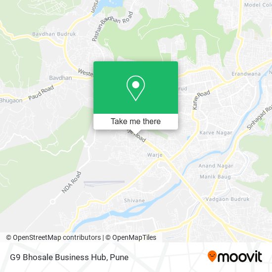 G9 Bhosale Business Hub map