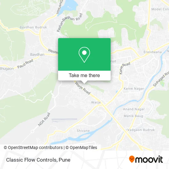 Classic Flow Controls map
