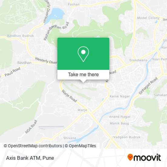 Axis Bank ATM map