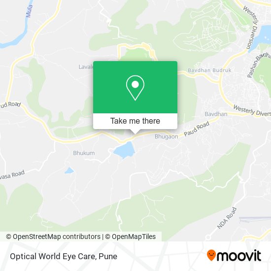 Optical World Eye Care map