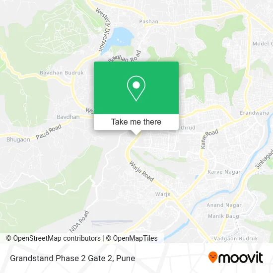 Grandstand Phase 2 Gate 2 map