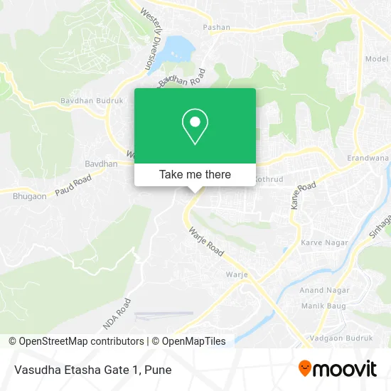 Vasudha Etasha Gate 1 map