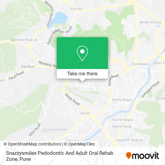 Snazzysmiles Pedodontic And Adult Oral Rehab Zone map