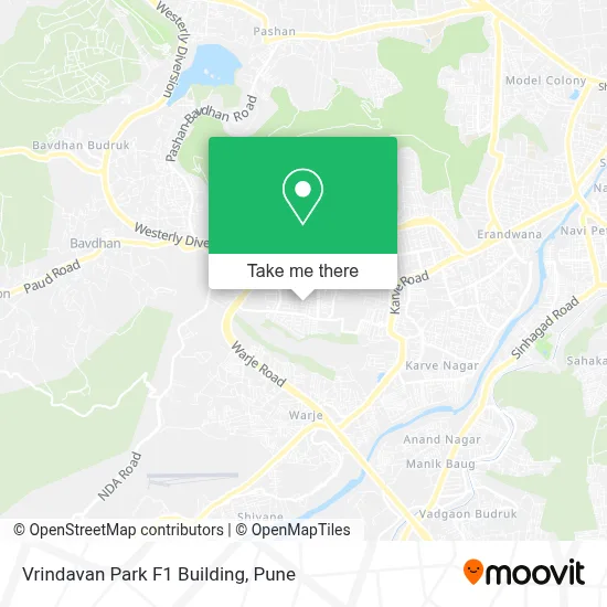 Vrindavan Park F1 Building map