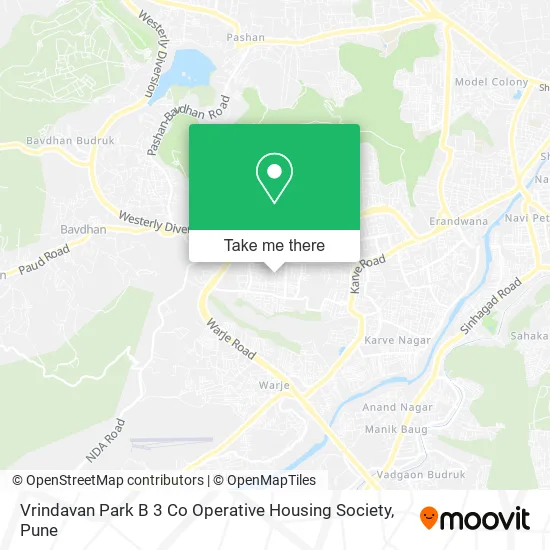 Vrindavan Park B 3 Co Operative Housing Society map