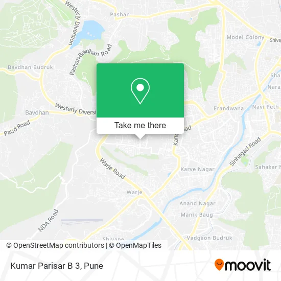 Kumar Parisar B 3 map