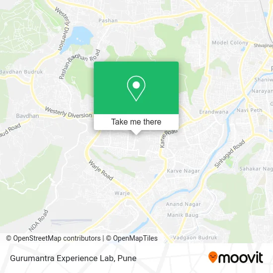 Gurumantra Experience Lab map