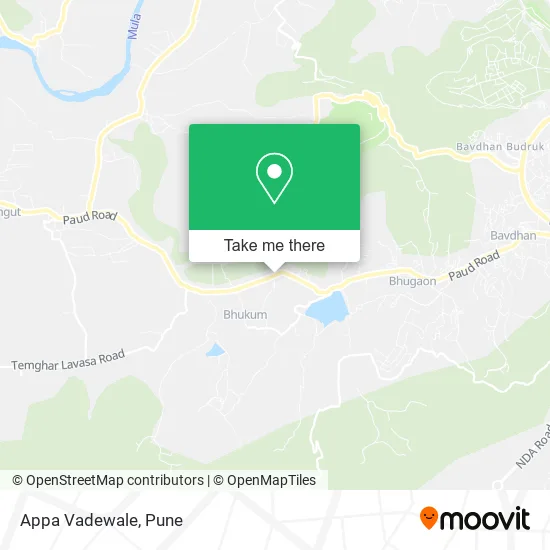 Appa Vadewale map