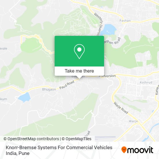 Knorr-Bremse Systems For Commercial Vehicles India map