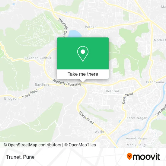 Trunet map