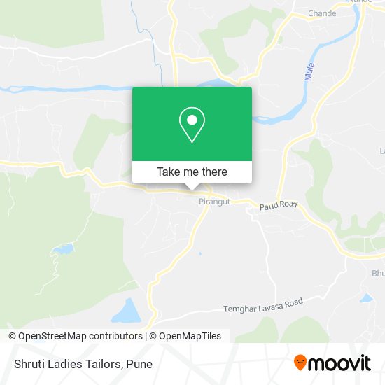 Shruti Ladies Tailors map