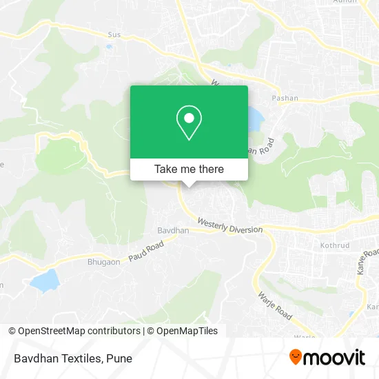 Bavdhan Textiles map