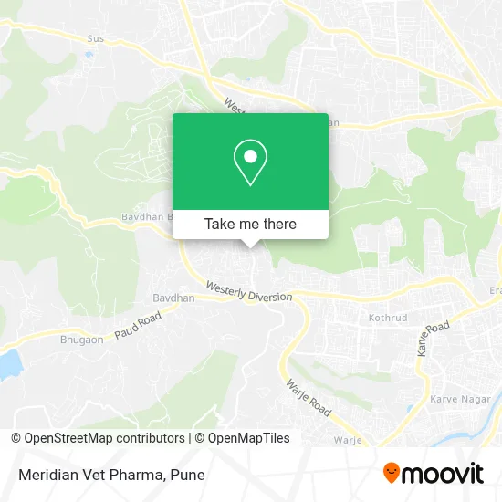 Meridian Vet Pharma map