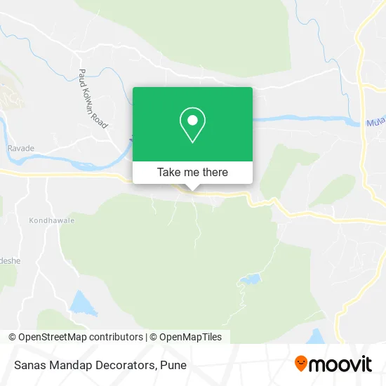 Sanas Mandap Decorators map