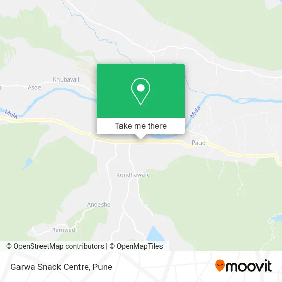 Garwa Snack Centre map