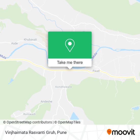 Vinjhaimata Rasvanti Gruh map