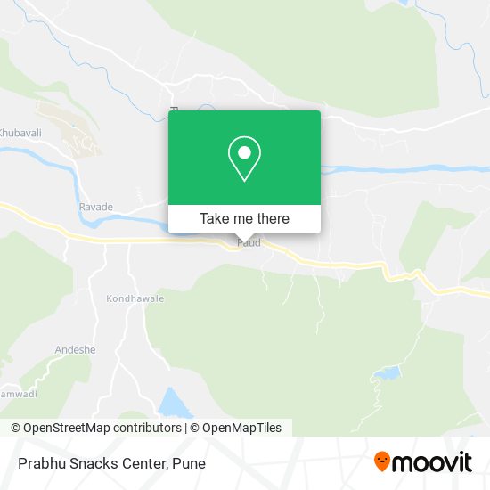 Prabhu Snacks Center map