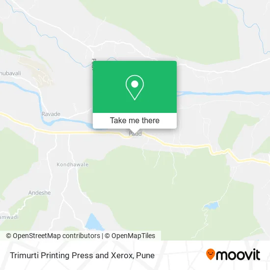 Trimurti Printing Press and Xerox map