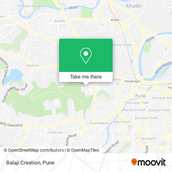 Balaji Creation map