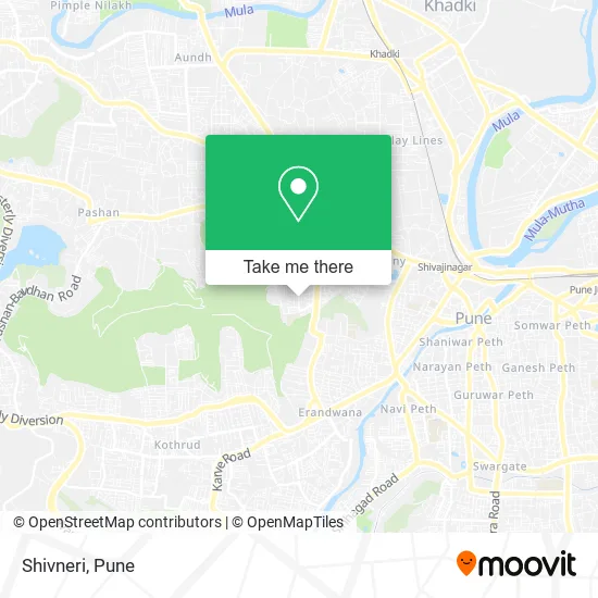 Shivneri map