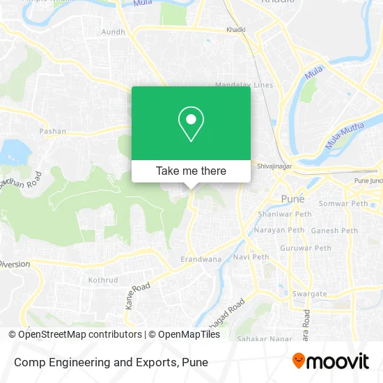 Comp Engineering and Exports map