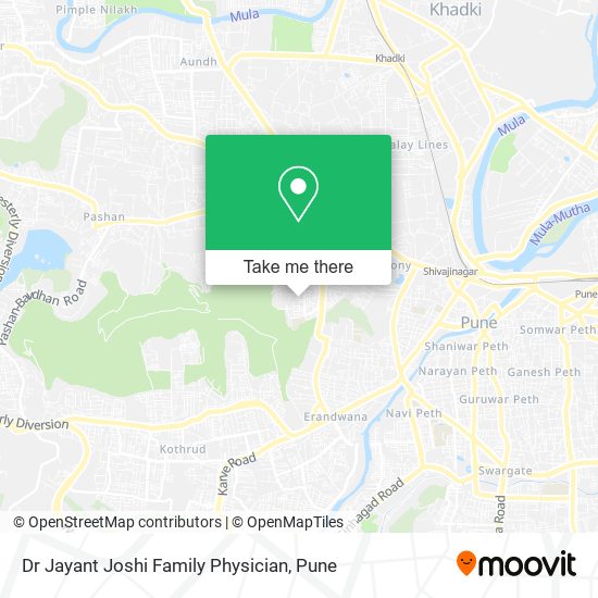 Dr Jayant Joshi Family Physician map