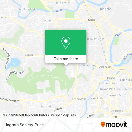 Jagrata Society map