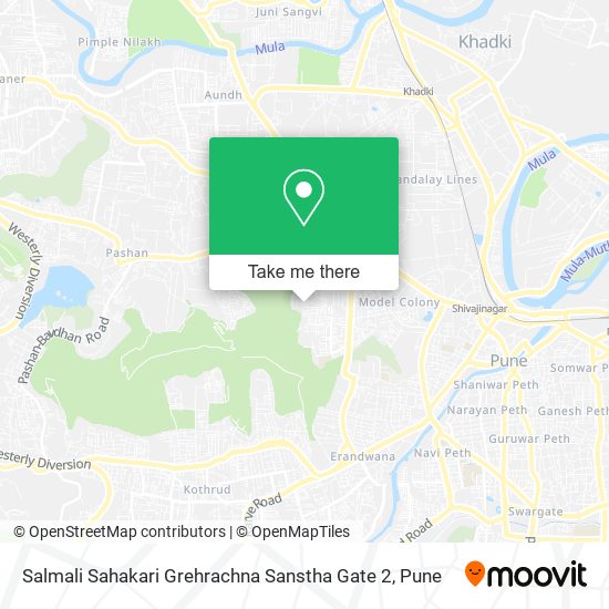 Salmali Sahakari Grehrachna Sanstha Gate 2 map