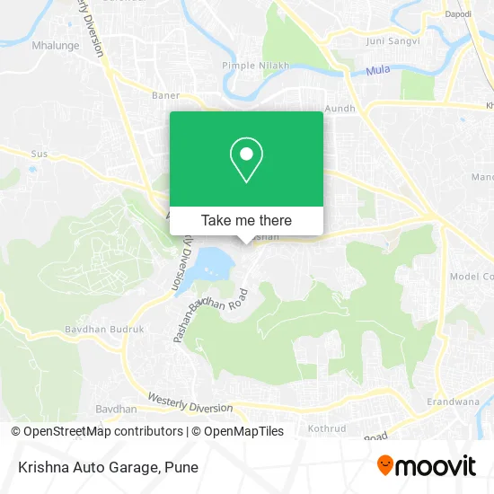 Krishna Auto Garage map