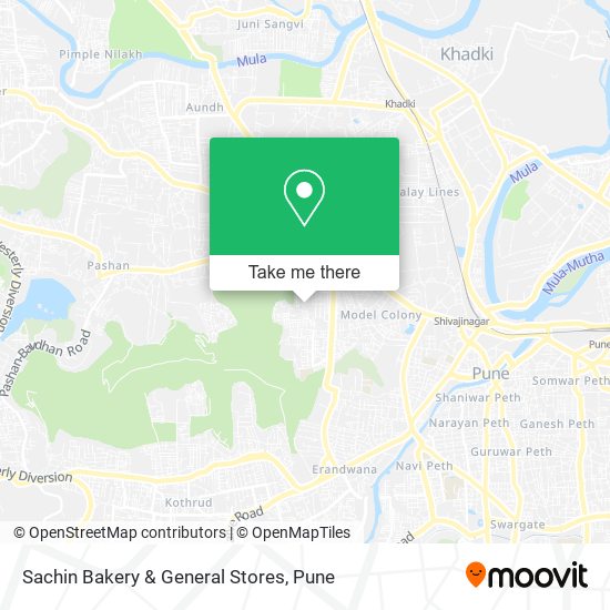 Sachin Bakery & General Stores map