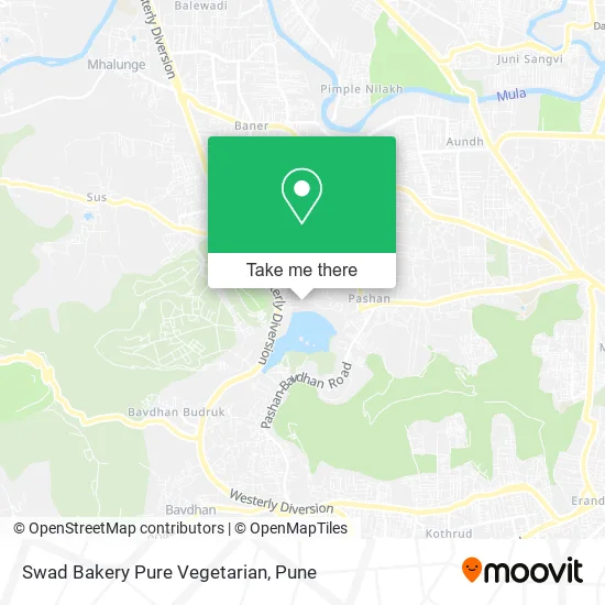 Swad Bakery Pure Vegetarian map