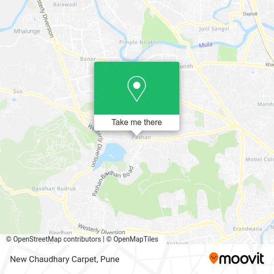 New Chaudhary Carpet map