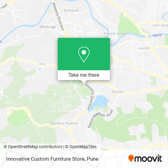Innovative Custom Furniture Store map
