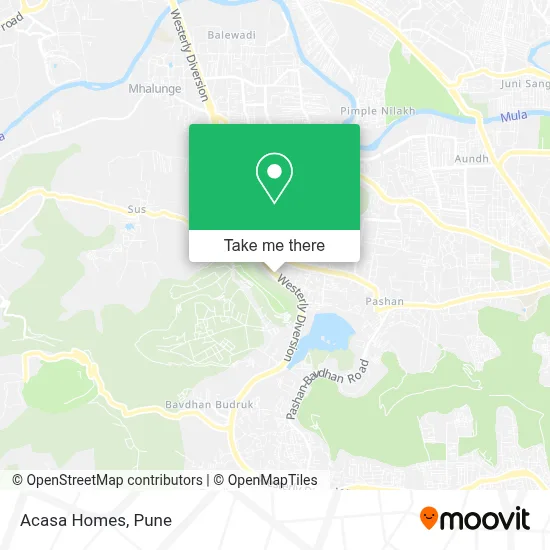 Acasa Homes map