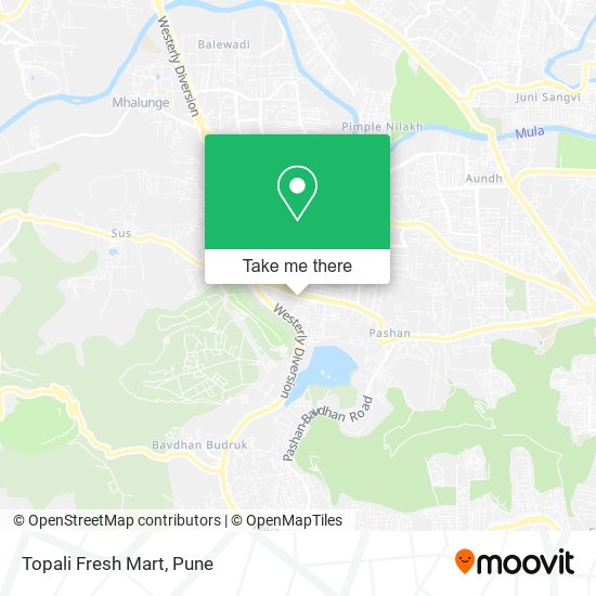 Topali Fresh Mart map