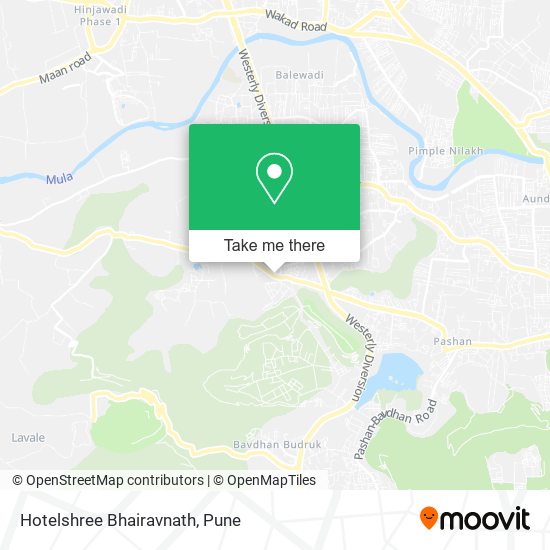 Hotelshree Bhairavnath map