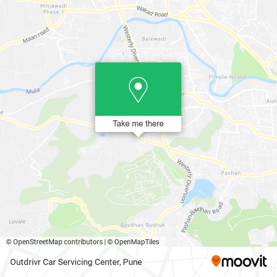 Outdrivr Car Servicing Center map