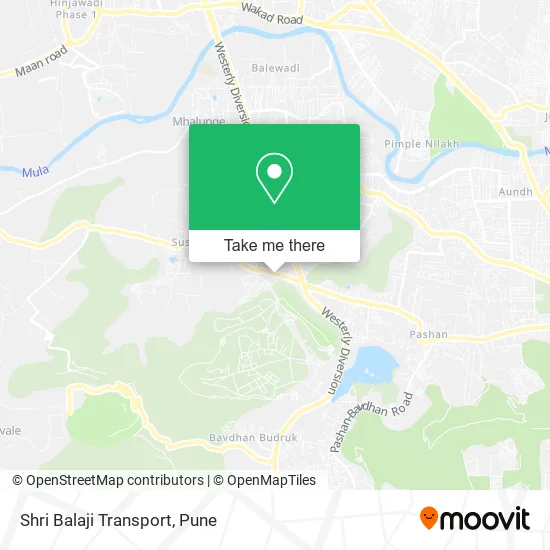 Shri Balaji Transport map