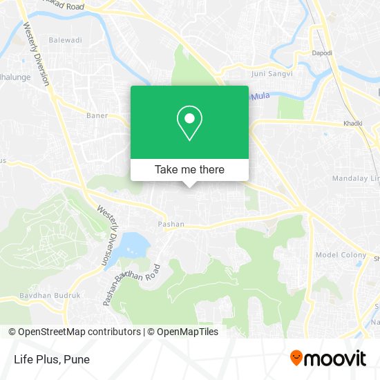 Life Plus map