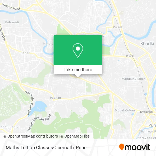 Maths Tuition Classes-Cuemath map