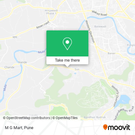 M G Mart map