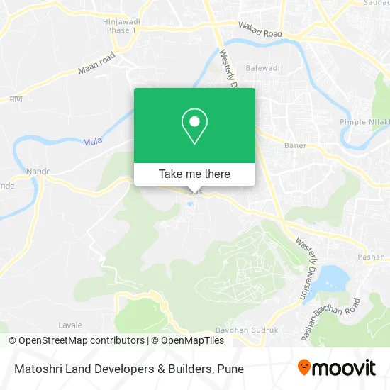 Matoshri Land Developers & Builders map