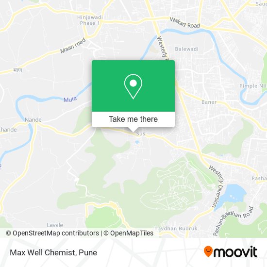 Max Well Chemist map