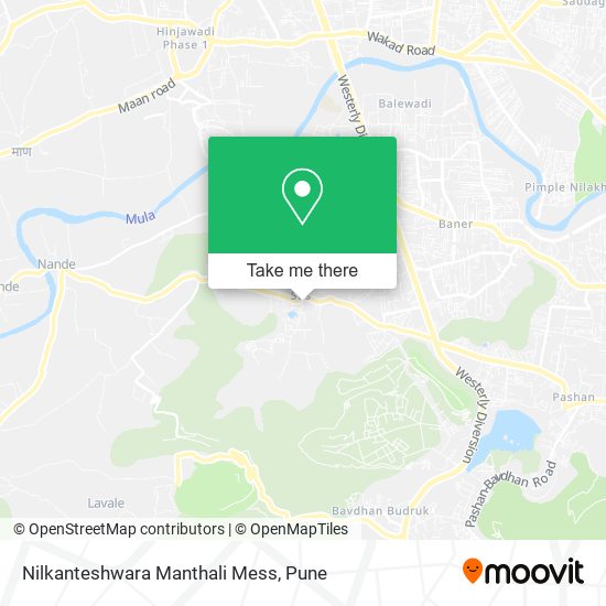 Nilkanteshwara Manthali Mess map