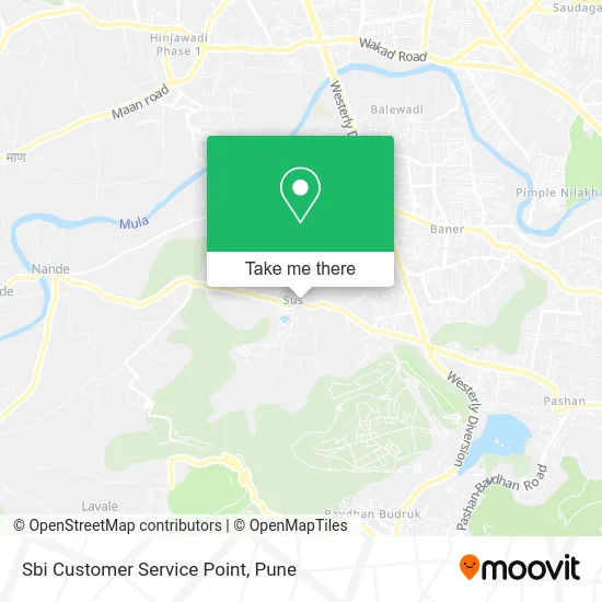 Sbi Customer Service Point map