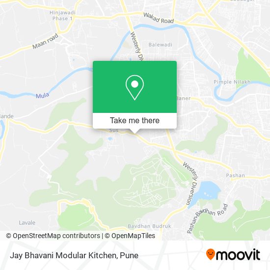 Jay Bhavani Modular Kitchen map