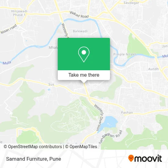 Samand Furniture map