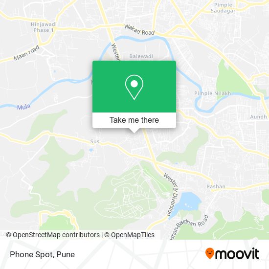 Phone Spot map