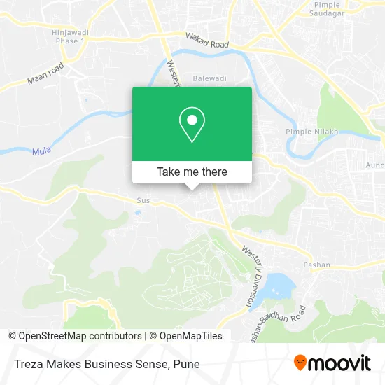 Treza Makes Business Sense map