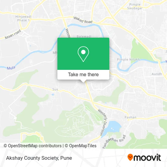 Akshay County Society map